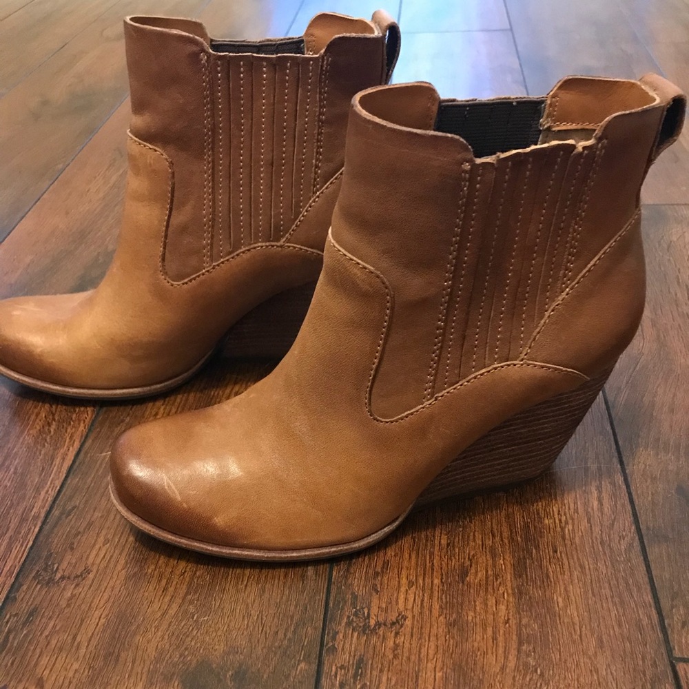Kork-Ease wedge booties